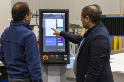 New generation HMI for MECAPRO NL CNC cutting and milling machines
