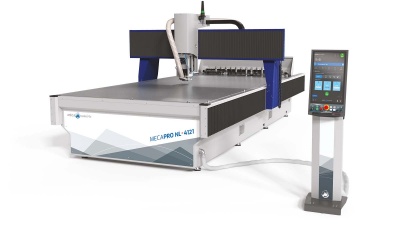 High-speed cutting and milling machine for intensive industrial use