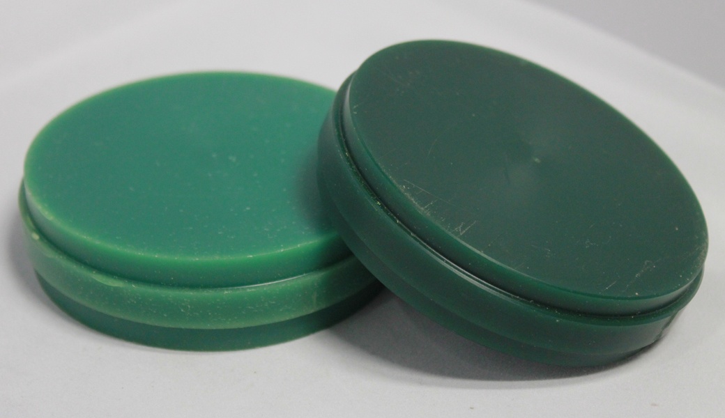 BURNABLE GREEN WAX DISC
